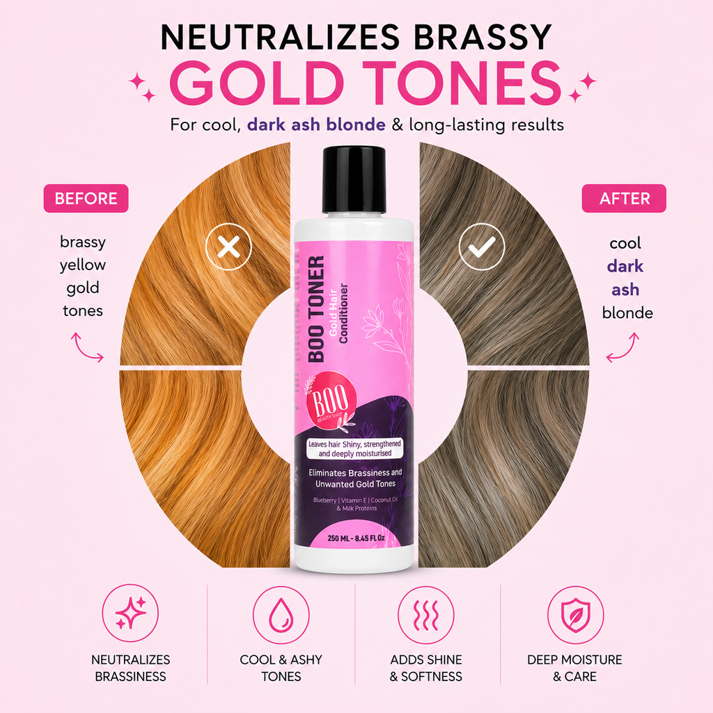 BOO Toner For Gold Hair (Violet Toner) 250ml