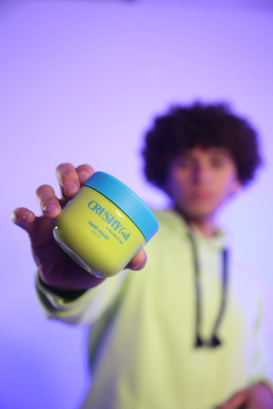 Crushy curls hair mask