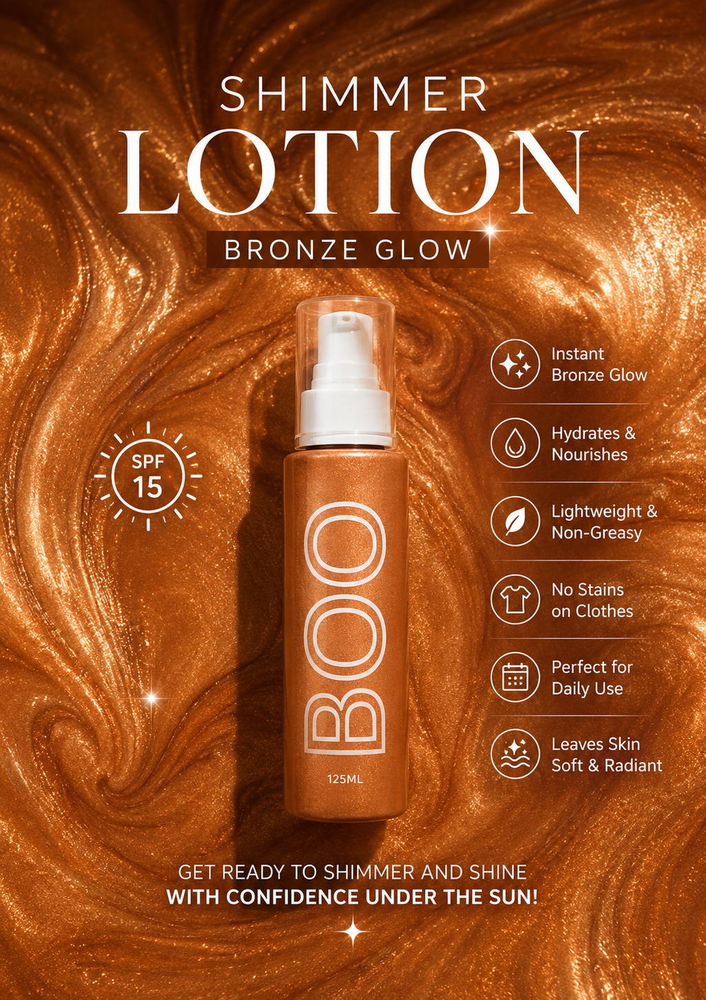 BOO Shimmer Lotion