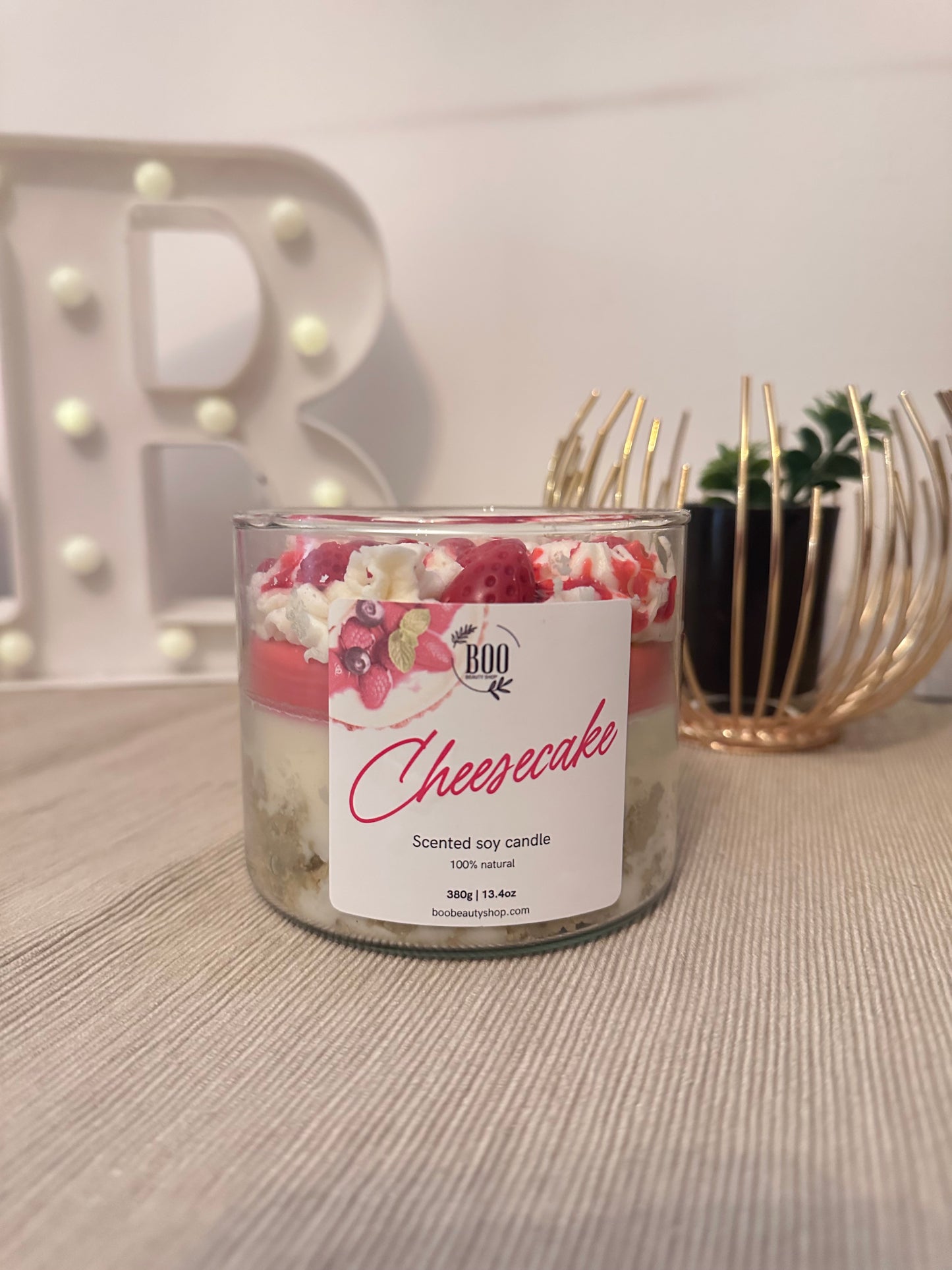 Cheesecake Candle